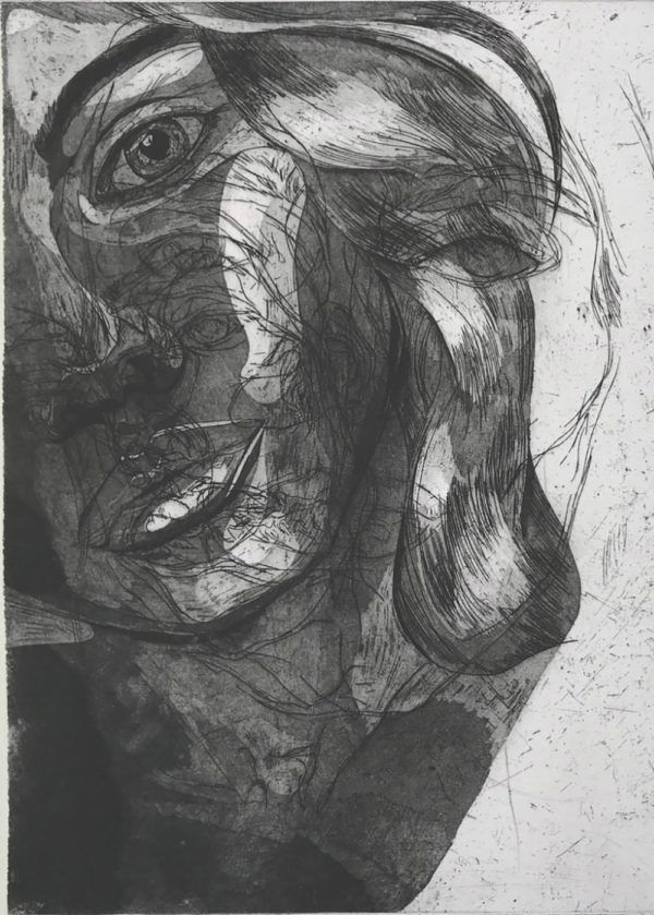 Joanne Northey, Call, Etching and aquatint, 29 x 19cm, €200