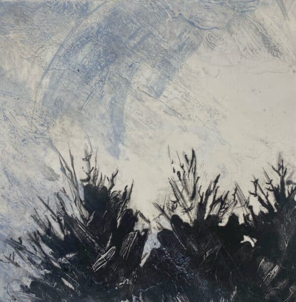 Margaret McLoughlin, Achill Sky, Carborundum, 30 x 30cm, €240