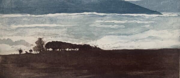 Margaret McLoughlin, Low mist, Etching, 35 x 44cm, €280